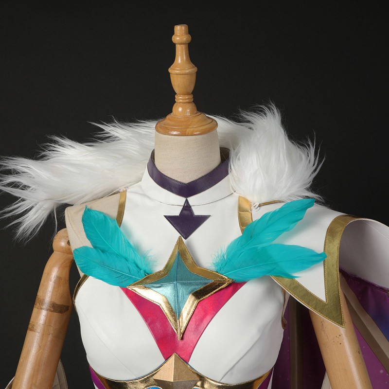 LOL Star Guardian Xayah Cosplay Costume 2022 League Of Legends Cosplay Suit
