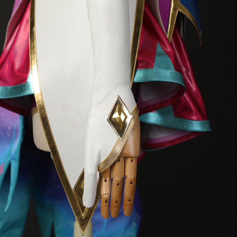 LOL Star Guardian Xayah Cosplay Costume 2022 League Of Legends Cosplay Suit
