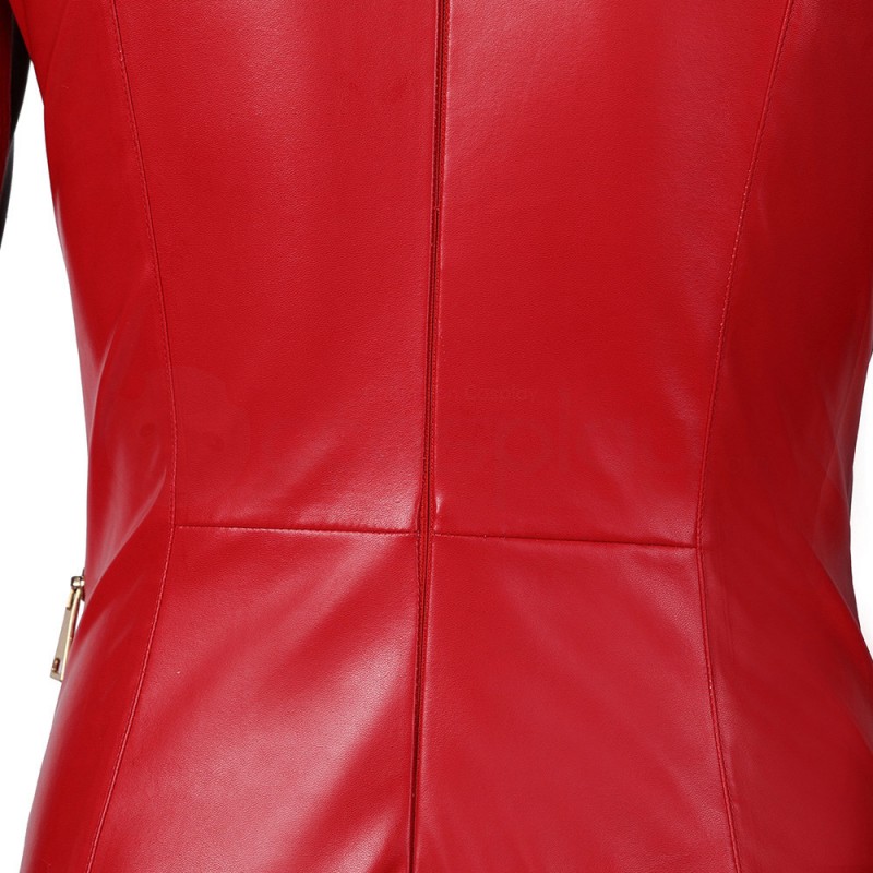 The Umbrella Academy Season 3 Jayme No 6 Cosplay Costume Red Suit