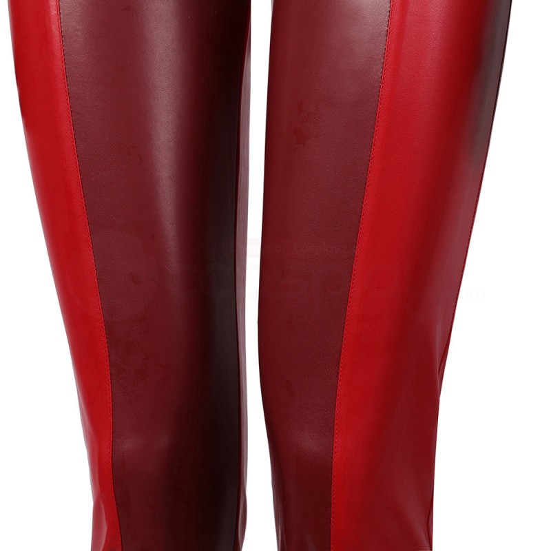 The Umbrella Academy Season 3 Jayme No 6 Cosplay Costume Red Suit