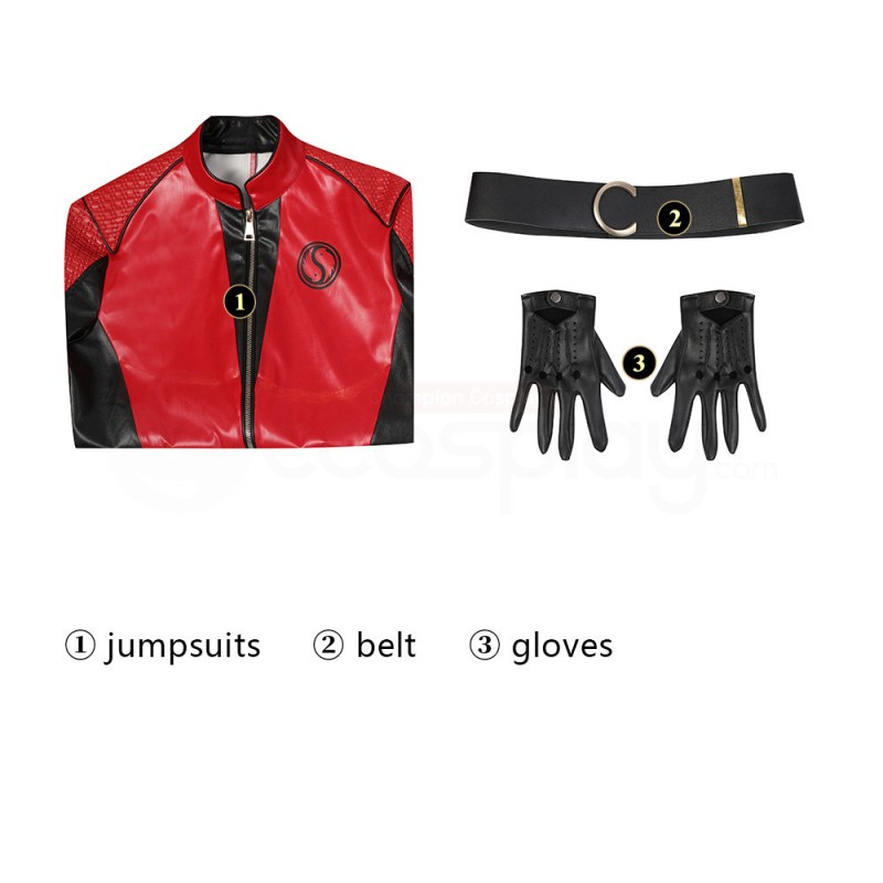 The Umbrella Academy Season 3 Ben 2 Cosplay Costume Red Suit