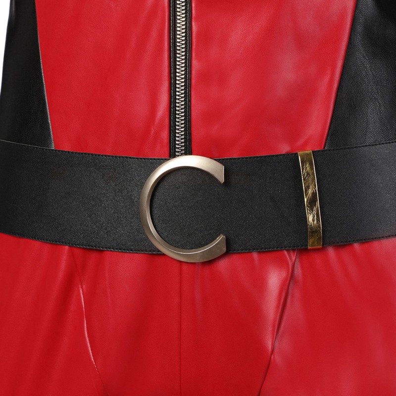 The Umbrella Academy Season 3 Ben 2 Cosplay Costume Red Suit
