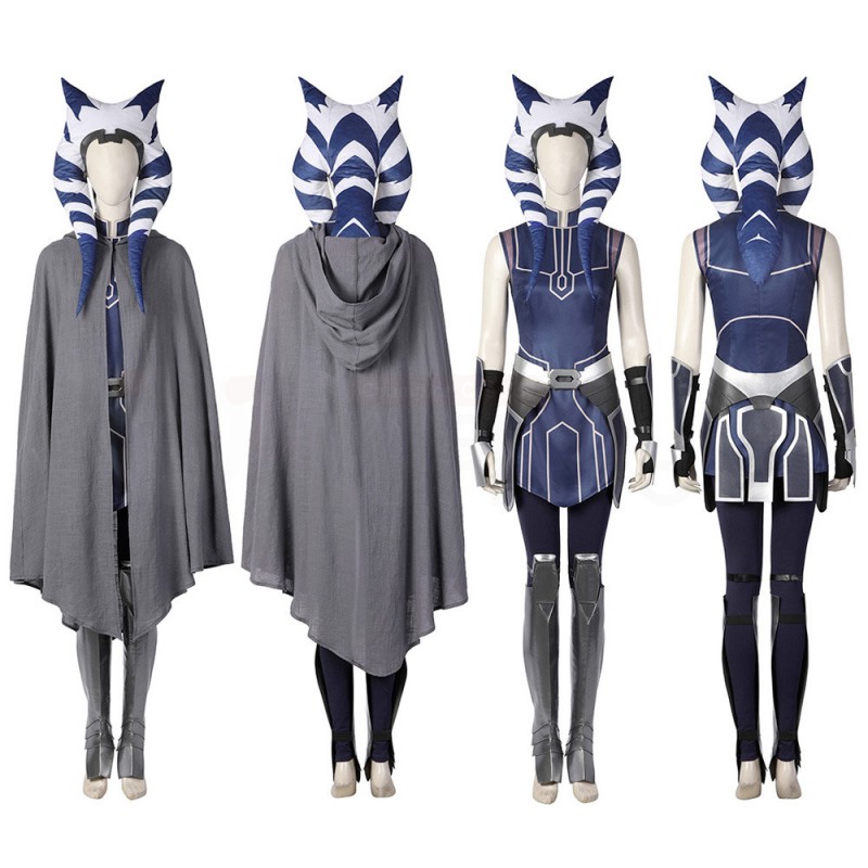 Star Wars The Clone Wars Ahsoka Tano Cosplay Costumes