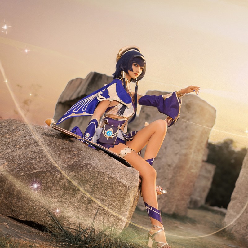 Candace Costume Genshin Impact Cosplay Suit