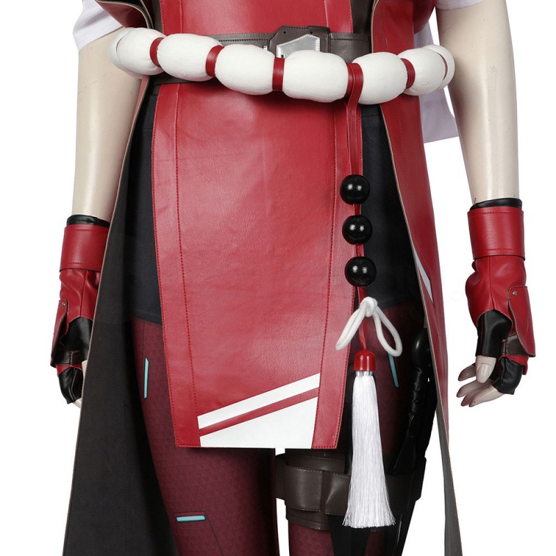 OW 2 Cosplay Costume Kiriko Halloween Suit