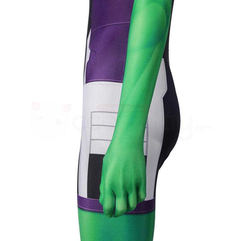She Hulk Cosplay Costume Jennifer Halloween Jumpsuit