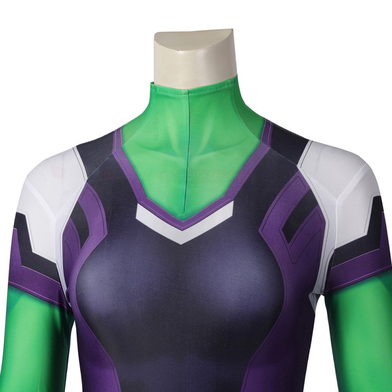 She Hulk Cosplay Costume Jennifer Halloween Jumpsuit