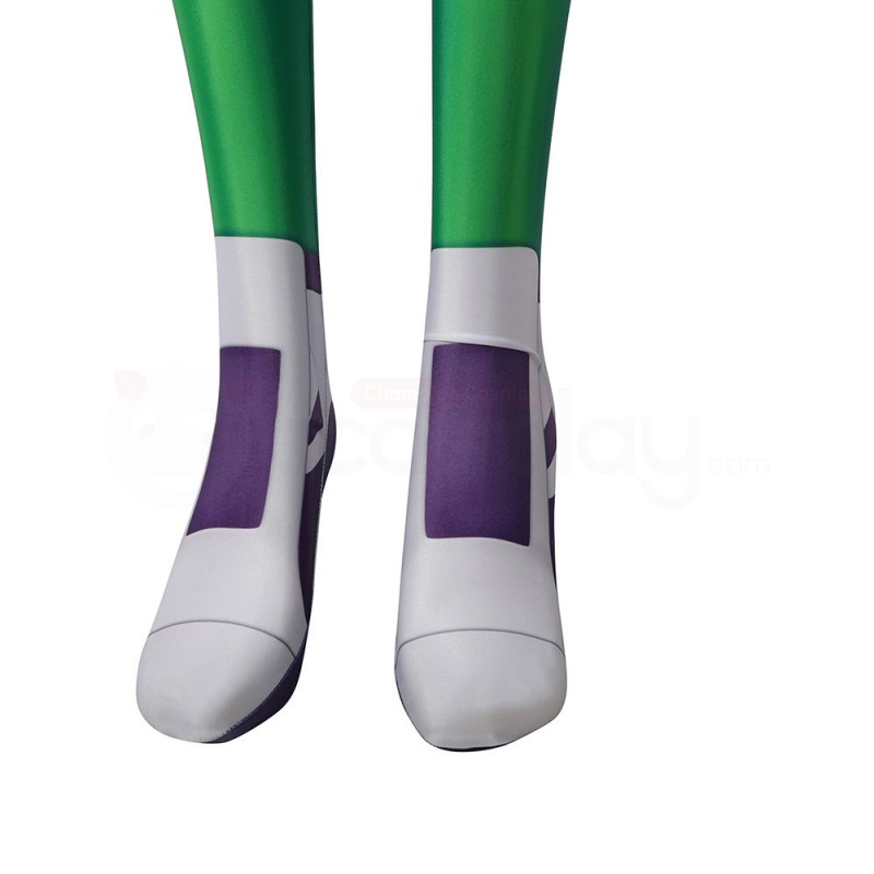 She Hulk Cosplay Costume Jennifer Halloween Jumpsuit