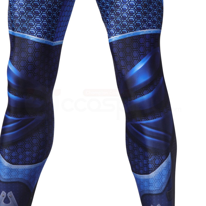 The Boys Cosplay Costume A-train Halloween Jumpsuit