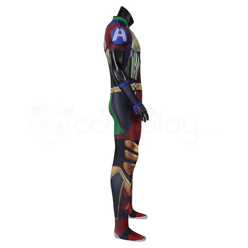 The Boys Season 3 A-train Jumpsuit Cosplay Costume
