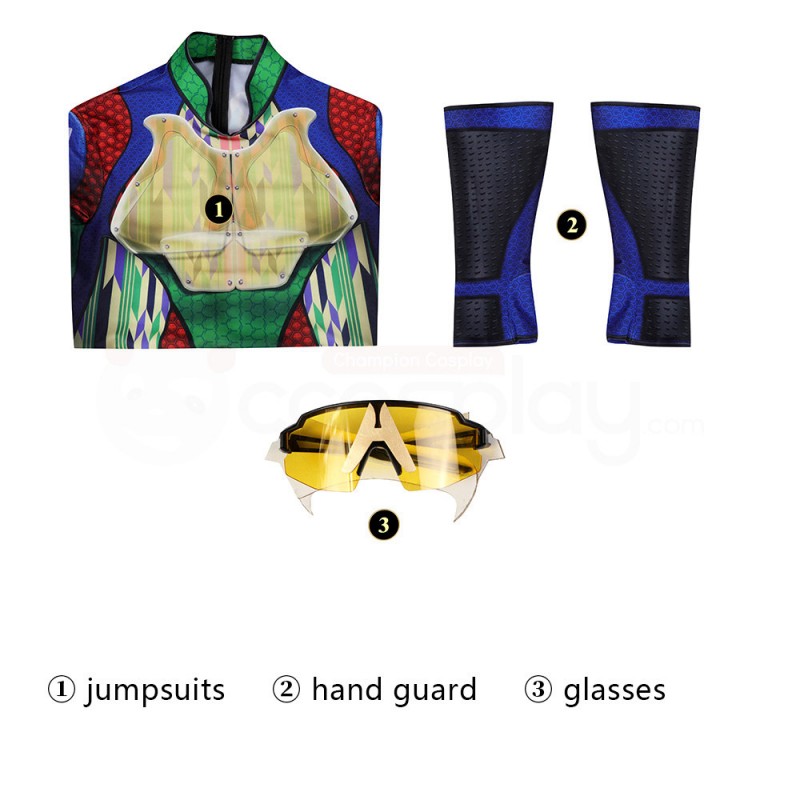 The Boys Season 3 A-train Jumpsuit Cosplay Costume