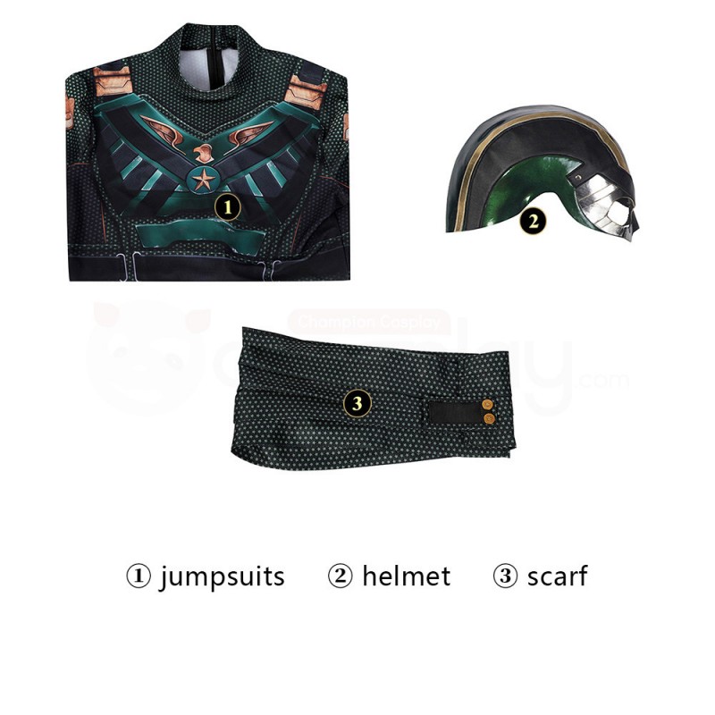 Soldier Boy Jumpsuit The Boys Season 3 Cosplay Costume