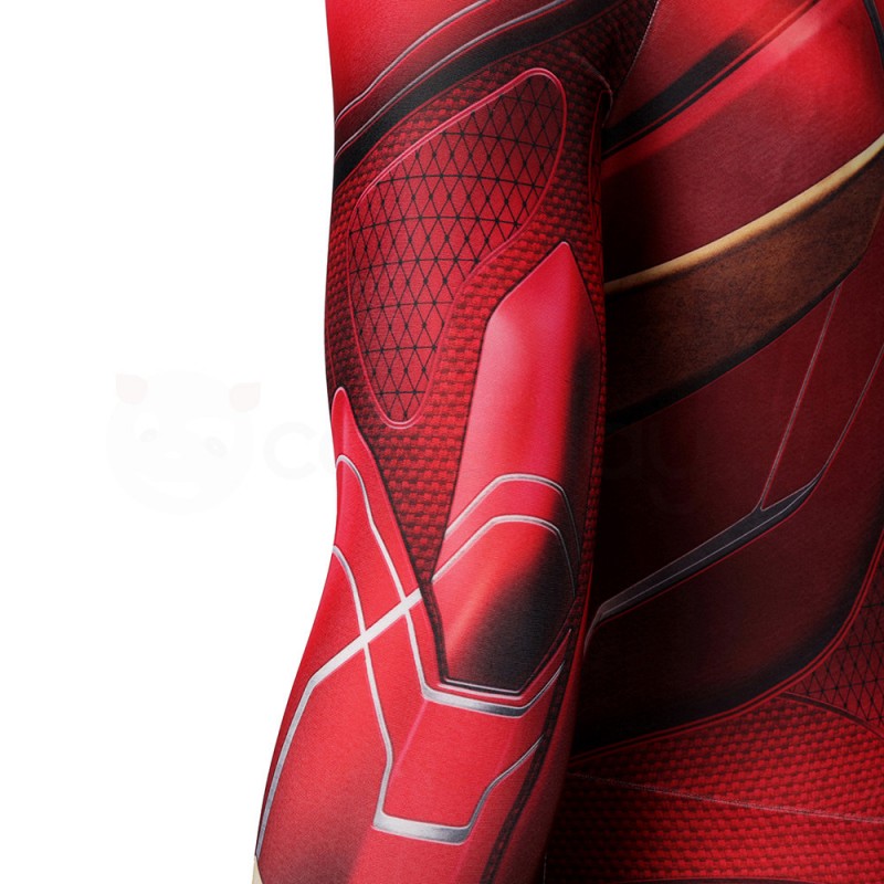 Iron Spider Armor Red Jumpsuit Spider-Man Cosplay Costumes