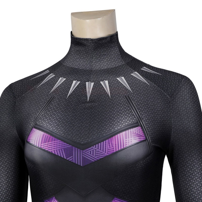 Black Panther Wakanda Forever Shuri Jumpsuit Cosplay Costume