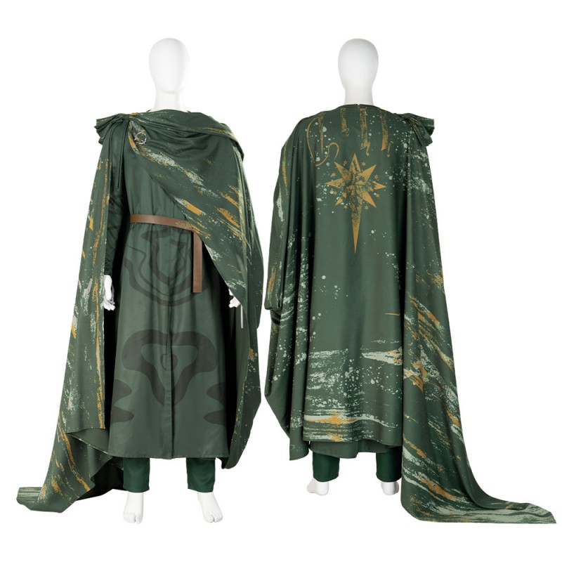 The Lord of The Rings The Rings of Power Season 1 Elrond Cosplay Costume