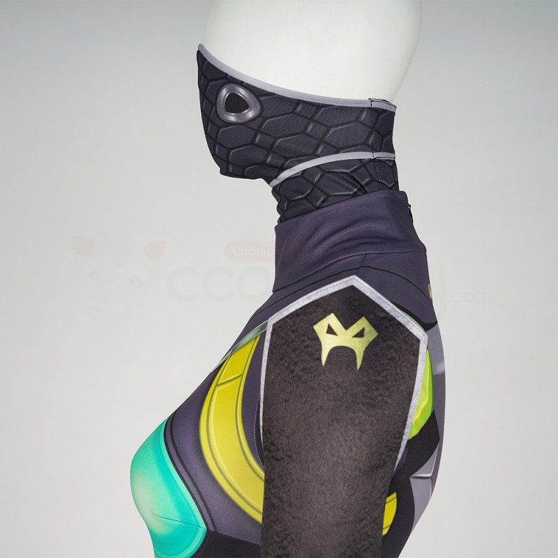 Game Valorant Cosplay Costumes Viper Suit Full Set