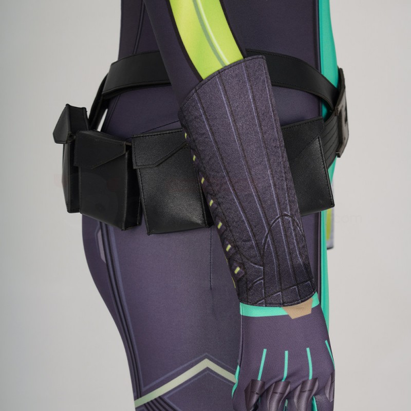 Game Valorant Cosplay Costumes Viper Suit Full Set