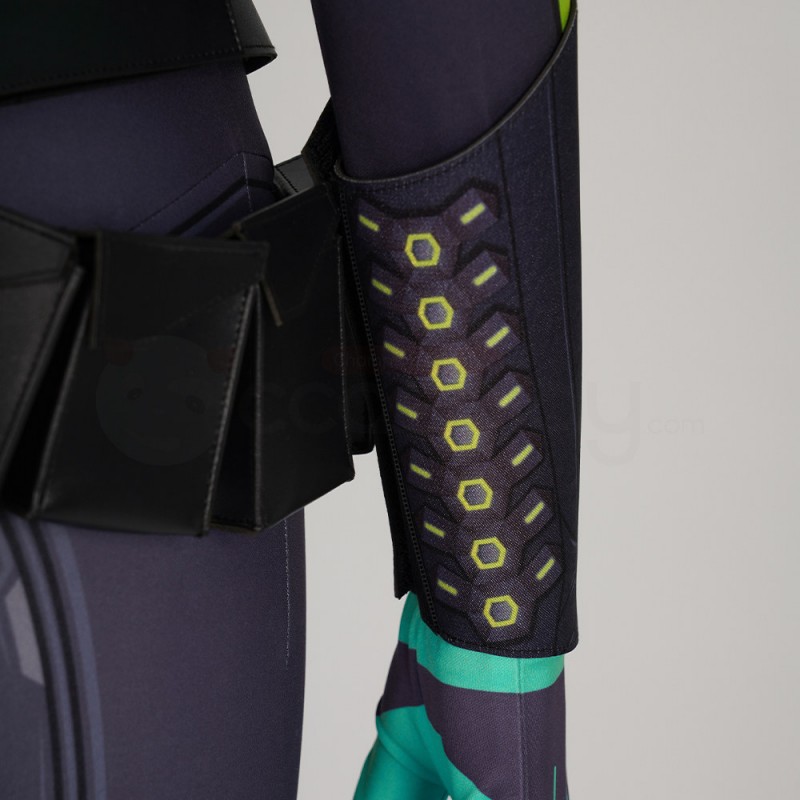Game Valorant Cosplay Costumes Viper Suit Full Set