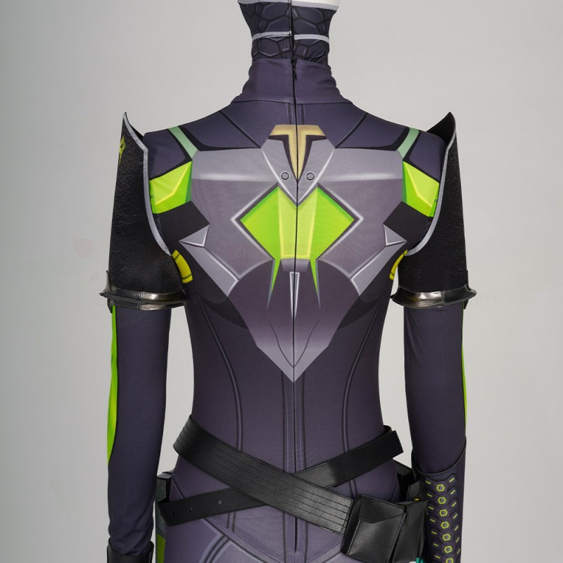 Game Valorant Cosplay Costumes Viper Suit Full Set