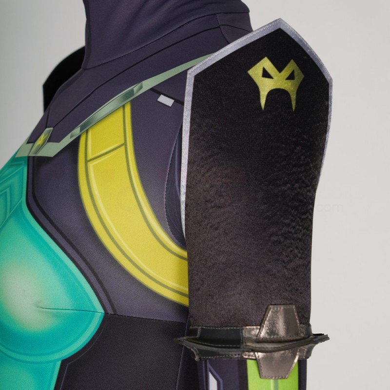 Game Valorant Cosplay Costumes Viper Suit Full Set