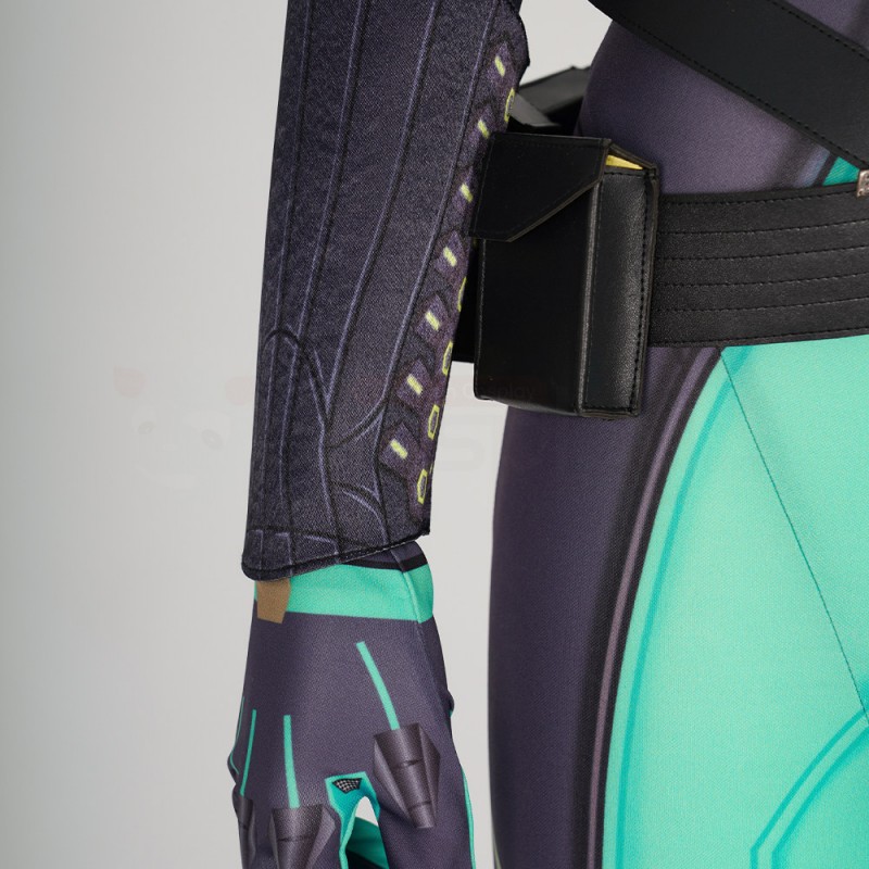 Game Valorant Cosplay Costumes Viper Suit Full Set