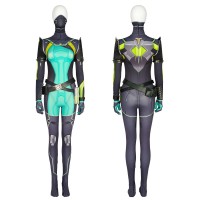 Game Valorant Cosplay Costumes Viper Suit Full Set