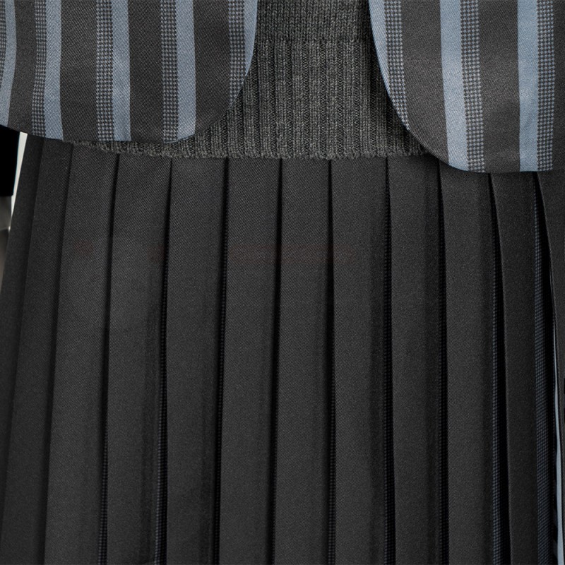 Wednesday Addams School Uniform The Addams Family Cosplay Costumes