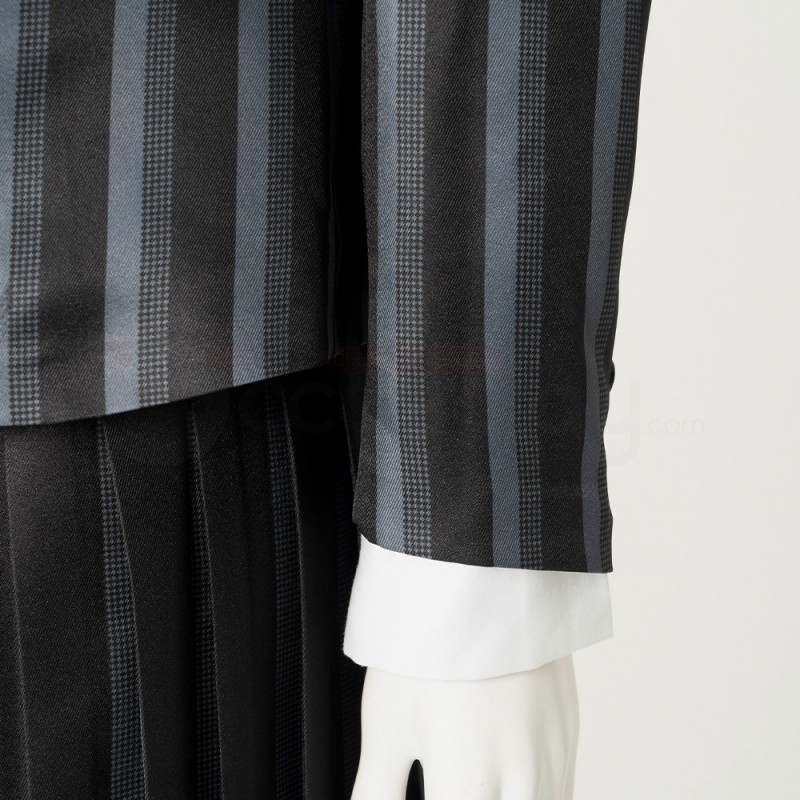 Wednesday Addams School Uniform The Addams Family Cosplay Costumes