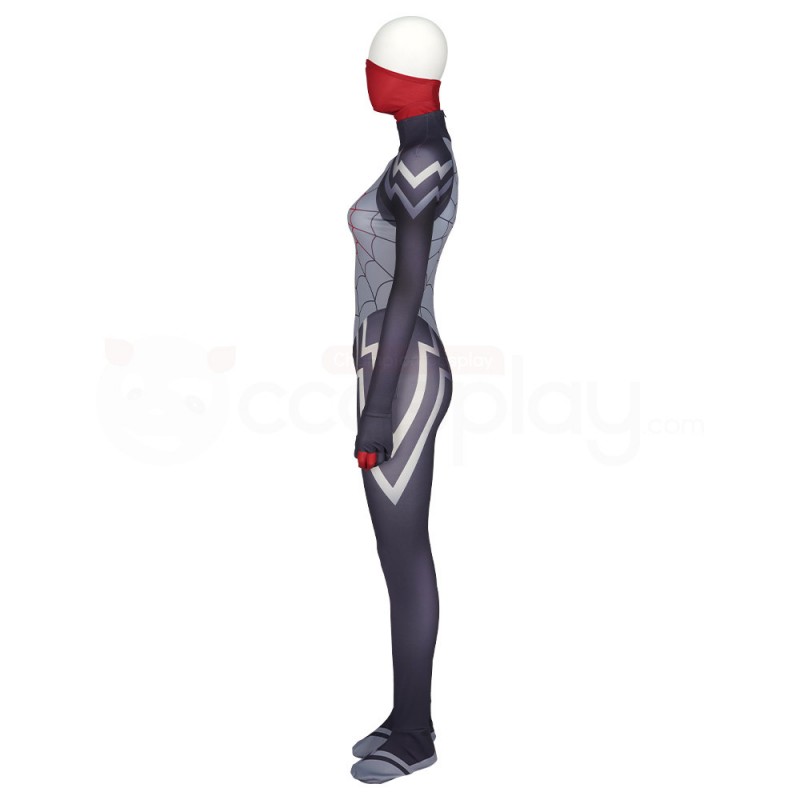 Cindy Moon Cosplay Costume Silk Spider-Man Female Jumpsuit
