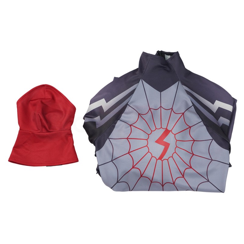 Cindy Moon Cosplay Costume Silk Spider-Man Female Jumpsuit
