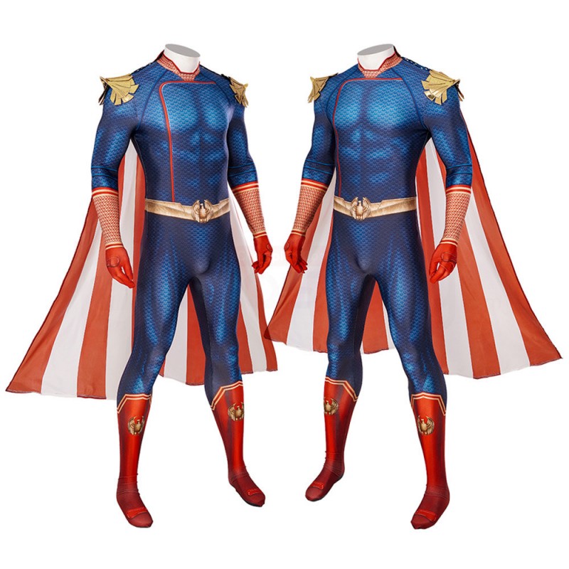 The Boys Season 1 Homelander Jumpsuit Cosplay Costume