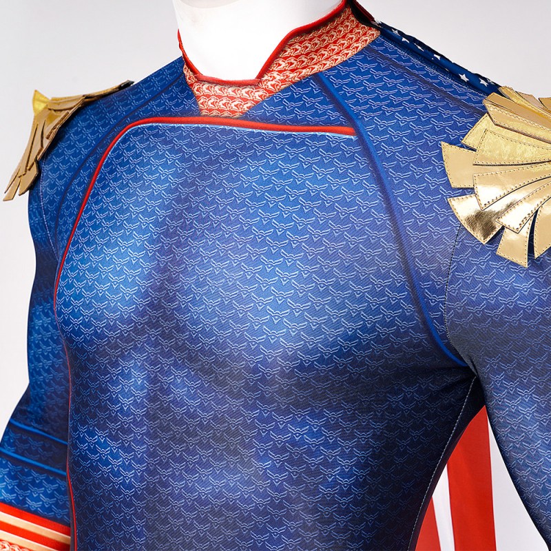 The Boys Season 1 Homelander Jumpsuit Cosplay Costume