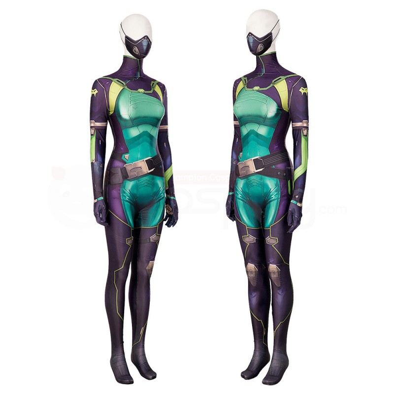 Viper Jumpsuit Game Valorant Cosplay Costumes