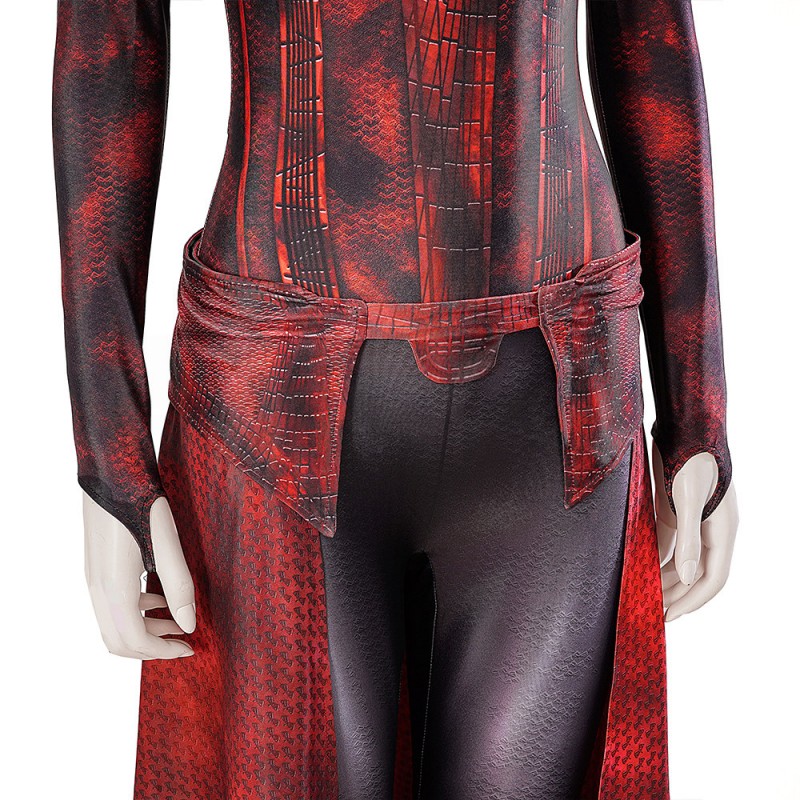 Scarlet Witch Jumpsuit Doctor Strange in the Multiverse of Madness Wanda Cosplay Costume