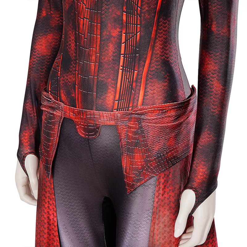 Scarlet Witch Jumpsuit Doctor Strange in the Multiverse of Madness Wanda Cosplay Costume
