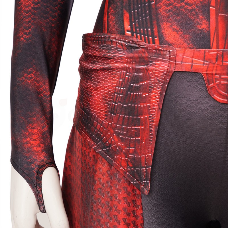 Scarlet Witch Jumpsuit Doctor Strange in the Multiverse of Madness Wanda Cosplay Costume