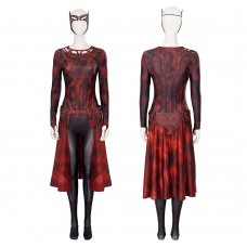 Scarlet Witch Jumpsuit Doctor Strange in the Multiverse of Madness Wanda Cosplay Costume