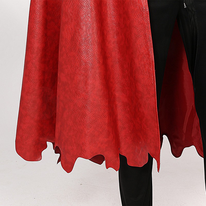 Ironheart Riri Williams Cosplay Costumes Red Cloak