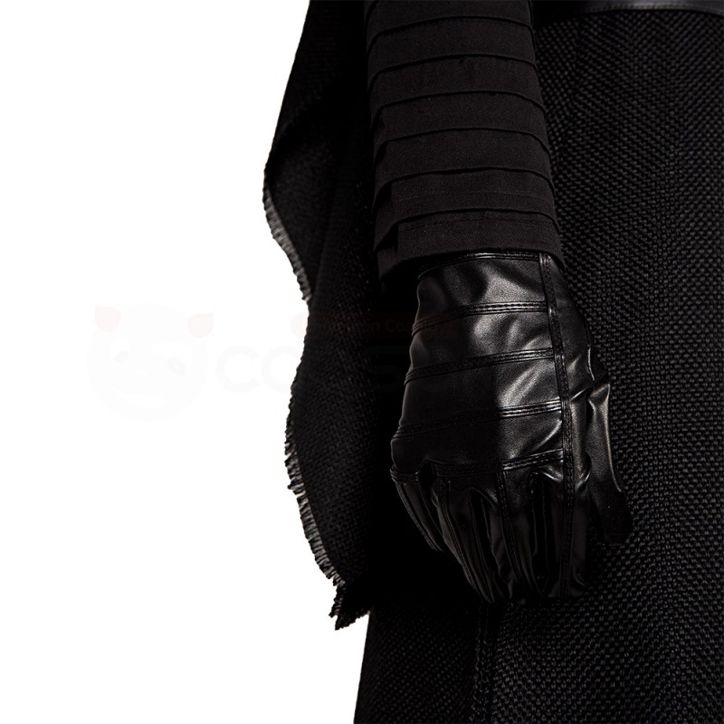 Kylo Ren Black Costume Star Wars 7 The Force Awakens Cosplay Suit