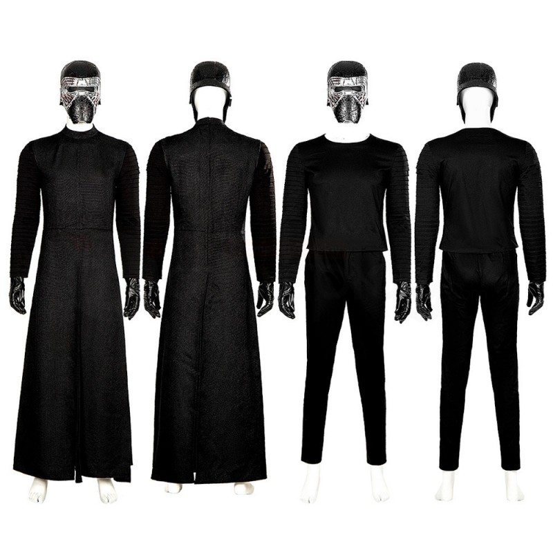 Kylo Ren Black Costume Star Wars 7 The Force Awakens Cosplay Suit