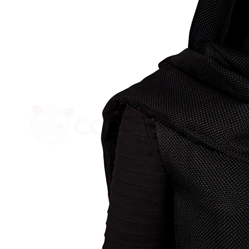 Kylo Ren Black Costume Star Wars 7 The Force Awakens Cosplay Suit