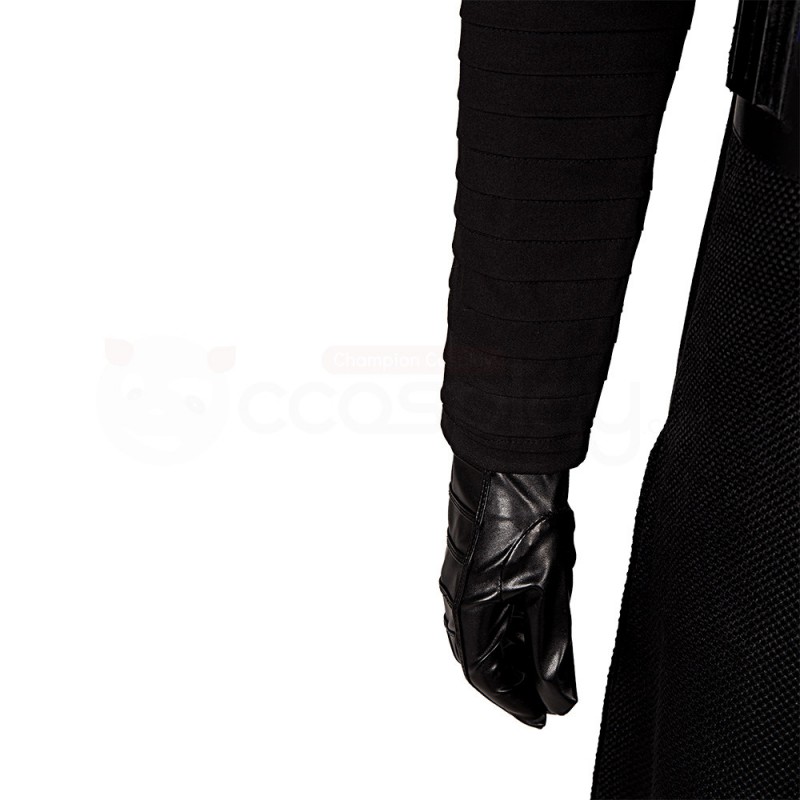 Kylo Ren Black Costume Star Wars 7 The Force Awakens Cosplay Suit