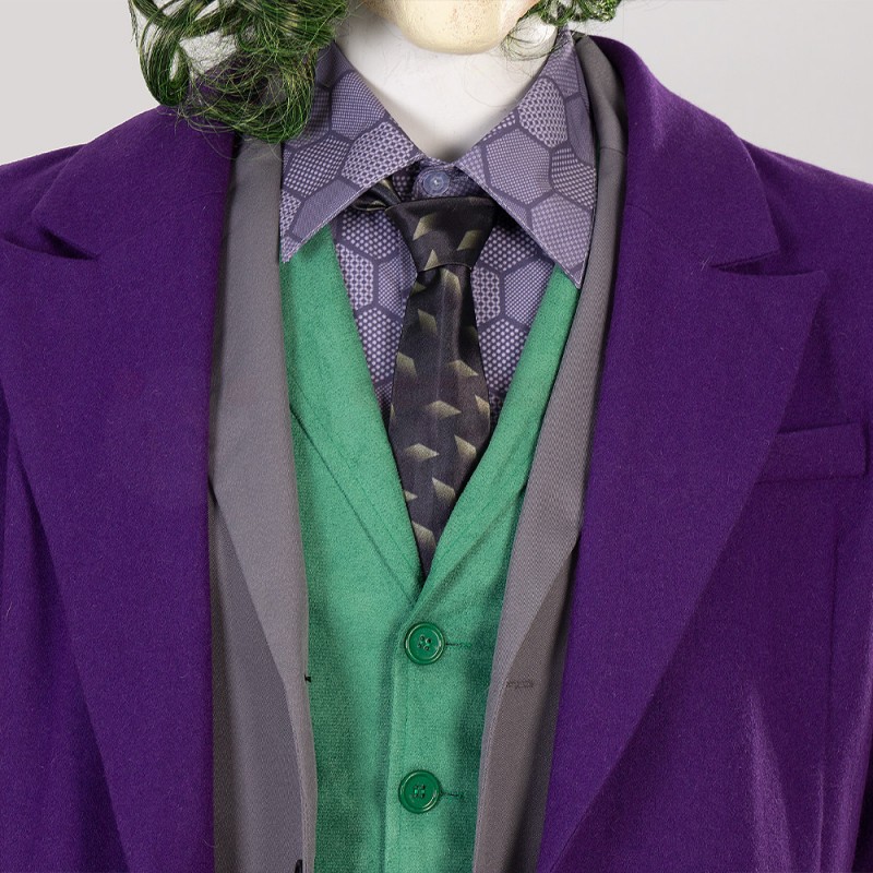 Knight Cosplay Costume Purple Suit