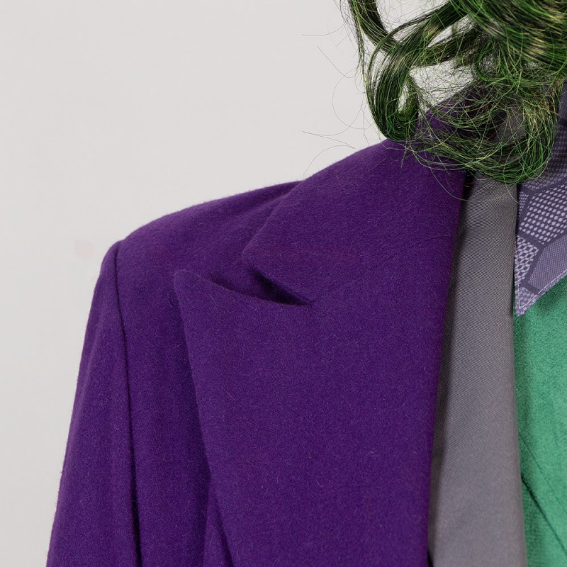 Knight Cosplay Costume Purple Suit
