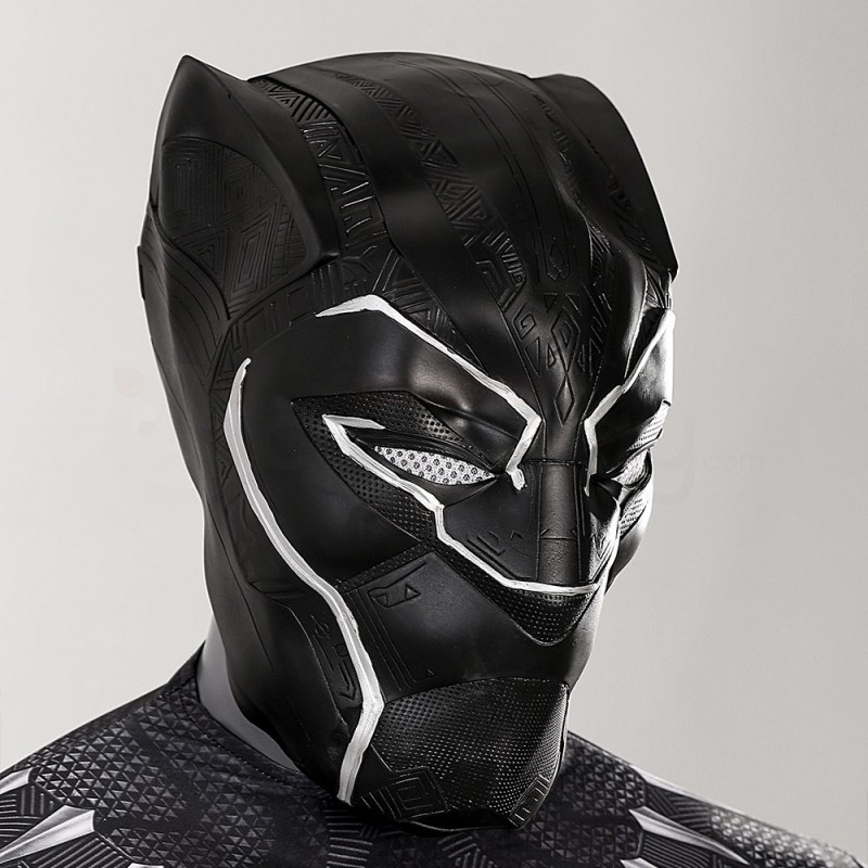 Black Panther Jumpsuit Black Cosplay Costume