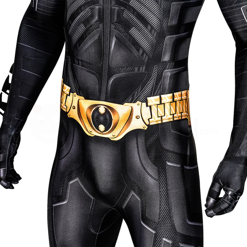 Knight Bruce Wayne Costumes 2022 Robert Pattinson Halloween Jumpsuit