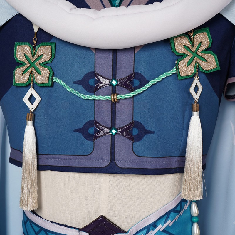Baizhu Costume Genshin Impact Cosplay Suit