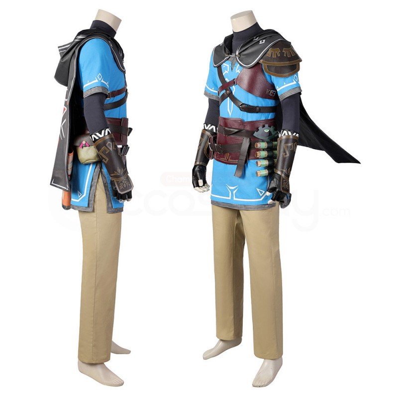 The Legend of Zelda Tears of the Kingdom Link Cosplay Costumes