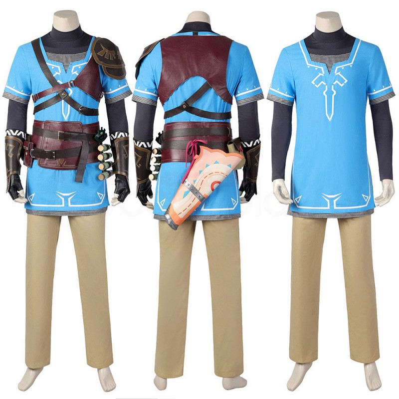 The Legend of Zelda Tears of the Kingdom Link Cosplay Costumes