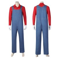 Mario Costumes The Super Mario Bros Movie Cosplay Suit